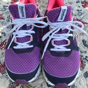 Reeboks, size 8